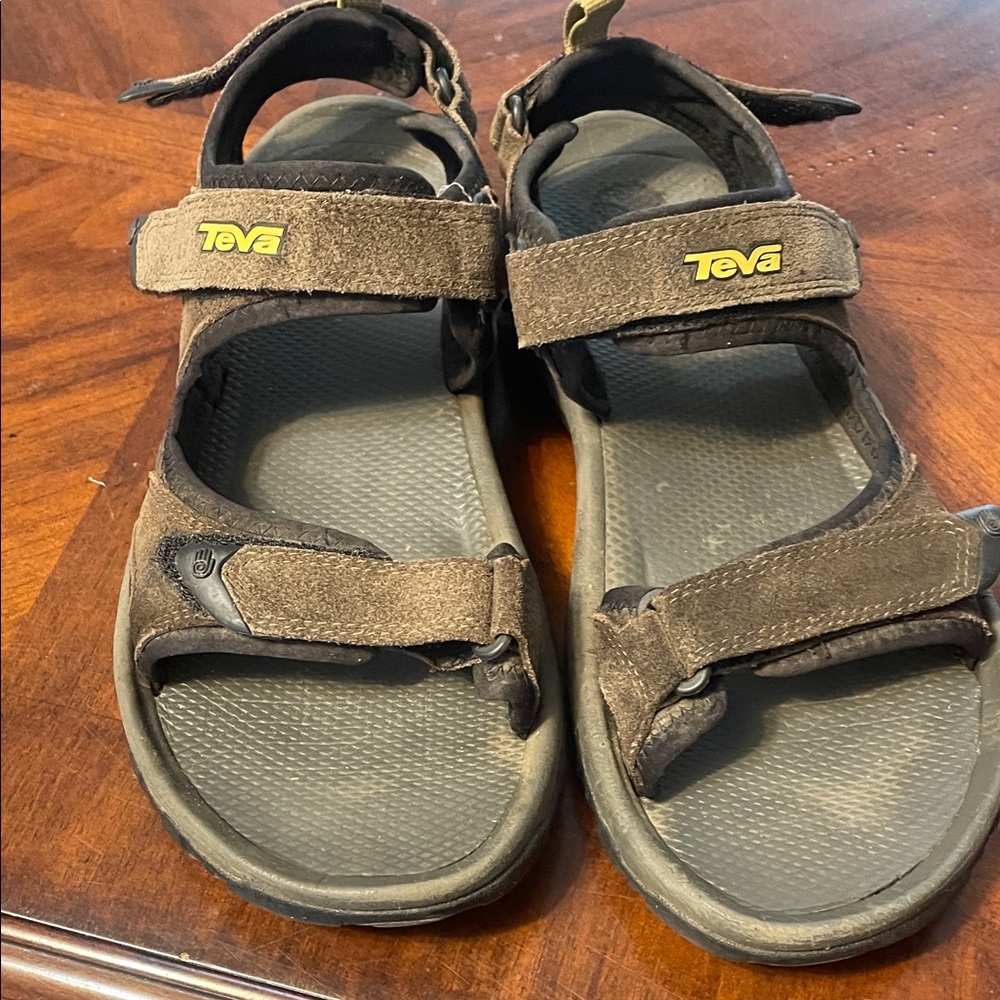 Teva Men’s Sandals - Dark Brown and Gray
